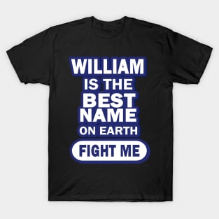 William Name Gift Birth Boys Boys T-Shirt